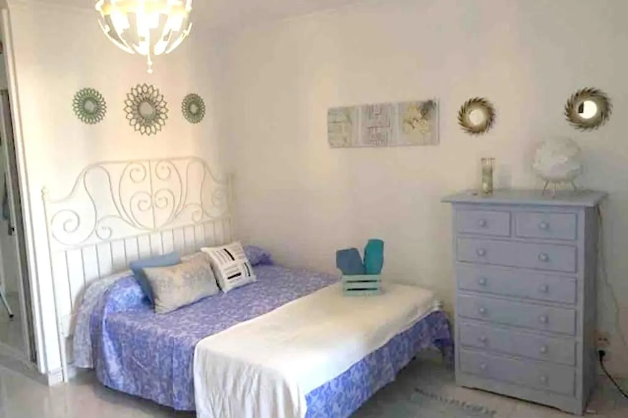 Lägenhet Cosy Studio With Sea View In Benalmadena 33 Sqm + Pool