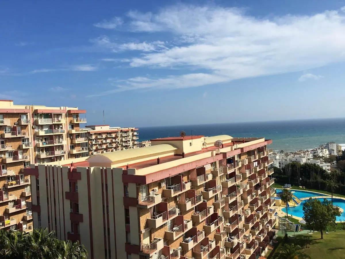 Lägenhet Cosy Studio With Sea View In Benalmadena 33 Sqm + Pool Spanien